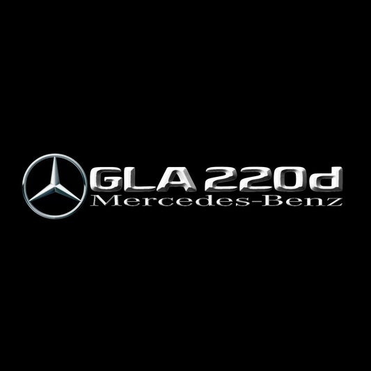 MERCEDES BENZ GLA 220d LOGO PROJECTOR LIGHTS  (quantity 1 = 1 sets/2 door lights)Nr.03f021