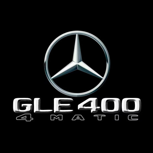 MERCEDES BENZ GLE 400 LOGO PROJECTOR LIGHTS  (quantity 1 = 1 sets/2 door lights)Nr.03f047