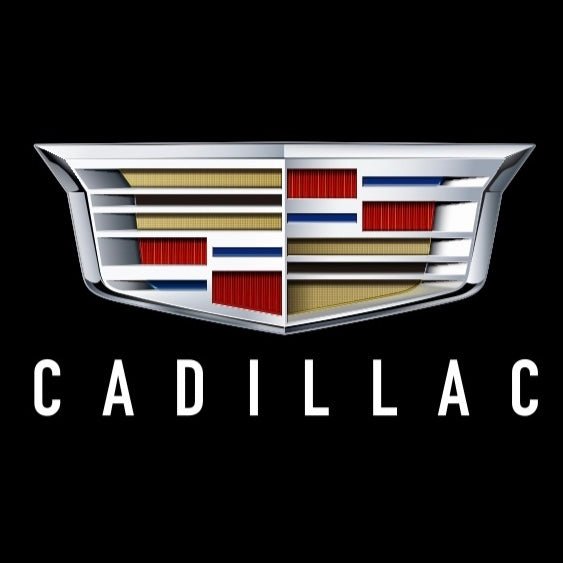 CADILLAC ORIGINAL LOGO PROJECTOT LIGHTS Nr.9775 (quantity 1 = 2 Logo Films /2 door lights）