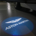 Aston Martin  ORIGINAL LOGO PROJECROTR LIGHTS Nr.0AA1 (quantity 1 = 1 sets/2 door lights)