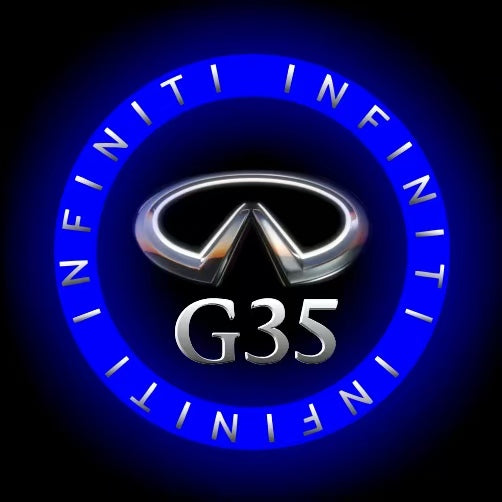 INFINITI  G35 LOGO PROJECROTR LIGHTS  (quantity 1 = 1 sets/2 door lights)Nr.74A58