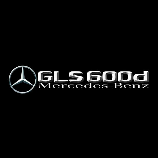 MERCEDES BENZ GLS 600d LOGO PROJECTOR LIGHTS  (quantity 1 = 1 sets/2 door lights)Nr.03f049