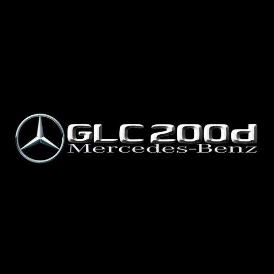 MERCEDES BENZ GLC 200d LOGO PROJECTOR LIGHTS  (quantity 1 = 1 sets/2 door lights)Nr.03f036