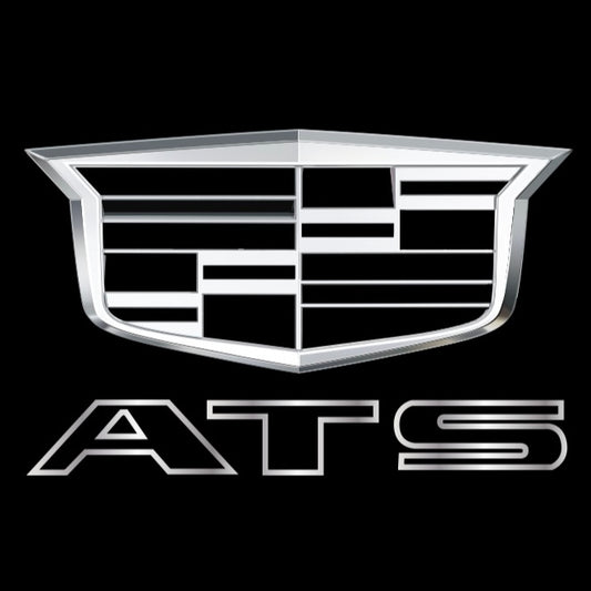 CADILLAC ATS LOGO PROJECTOT LIGHTS Nr.9731 (quantity 1 = 2 Logo Films /2 door lights）