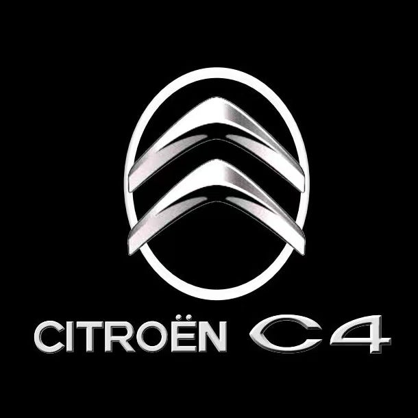 CITROËN C4  LOGO PROJECTOT LIGHTS (quantity 1 = 1 sets/2 door lights) Nr.6024q0t0148
