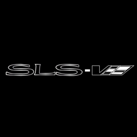 CADILLAC SLS LOGO PROJECTOT LIGHTS Nr.9788 (quantity 1 = 2 Logo Films /2 door lights）