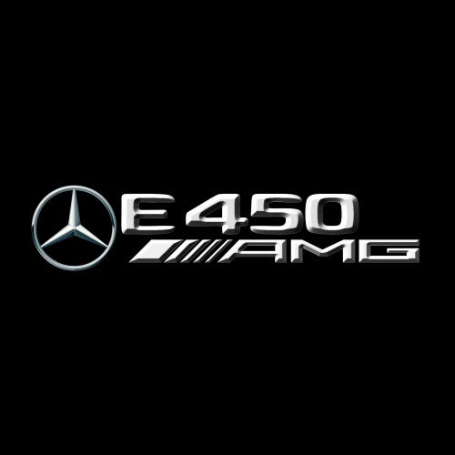 MERCEDES BENZ E 450 LOGO PROJECTOT LIGHTS  (quantity 1 = 1 sets/2 door lights)Nr.03f050
