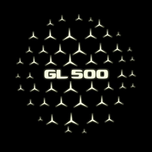 MERCEDES BENZ GL 500 LOGO PROJECTOR LIGHTS  (quantity 1 = 1 sets/2 door lights)Nr.03f012
