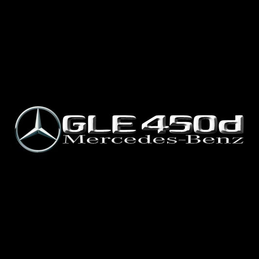 MERCEDES BENZ GLE 450d LOGO PROJECTOR LIGHTS  (quantity 1 = 1 sets/2 door lights)Nr.03f052