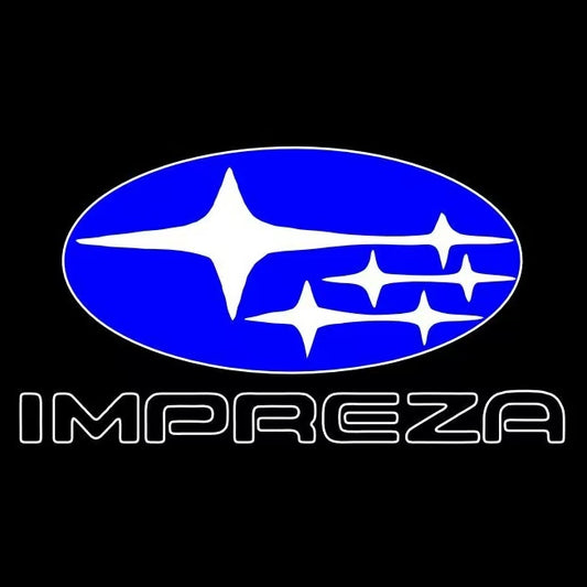 SUBARU IMPREZA LOGO PROJECROTR LIGHTS (quantity 1 = 1 sets/2 door lights) Nr.03A46