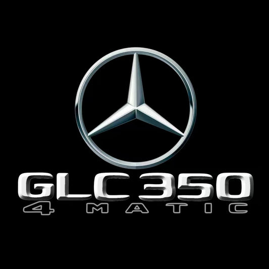 MERCEDES BENZ GLC 350 LOGO PROJECTOR LIGHTS  (quantity 1 = 1 sets/2 door lights)Nr.03f047