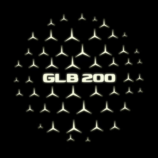 MERCEDES BENZ GLB 200 LOGO PROJECTOR LIGHTS  (quantity 1 = 1 sets/2 door lights)Nr.03f034