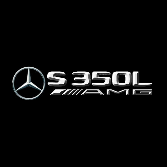 MERCEDES BENZ S 350L LOGO PROJECTOR LIGHTS  (quantity 1 = 1 sets/2 door lights)Nr.03f026