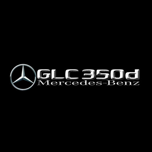 MERCEDES BENZ GLC 350d LOGO PROJECTOR LIGHTS  (quantity 1 = 1 sets/2 door lights)Nr.03f049