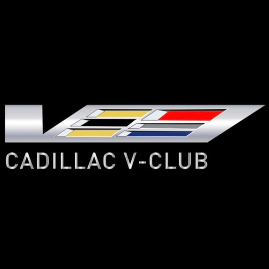 CADILLAC V  SERIES LOGO PROJECTOT LIGHTS Nr.9774 (quantity 1 = 2 Logo Films /2 door lights）