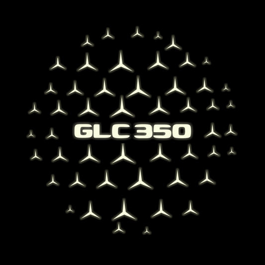 MERCEDES BENZ GLC 350 LOGO PROJECTOR LIGHTS  (quantity 1 = 1 sets/2 door lights)Nr.03f048