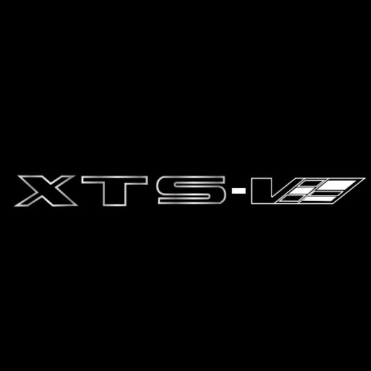 CADILLAC XTS LOGO PROJECTOT LIGHTS Nr.9780 (quantity 1 = 2 Logo Films /2 door lights）