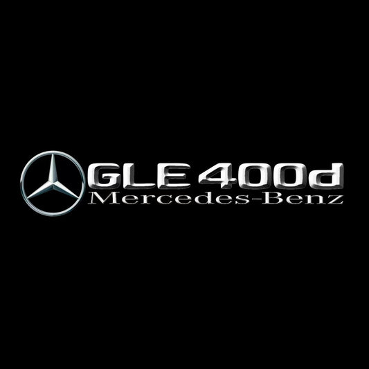 MERCEDES BENZ GLE 400d LOGO PROJECTOR LIGHTS  (quantity 1 = 1 sets/2 door lights)Nr.03f049