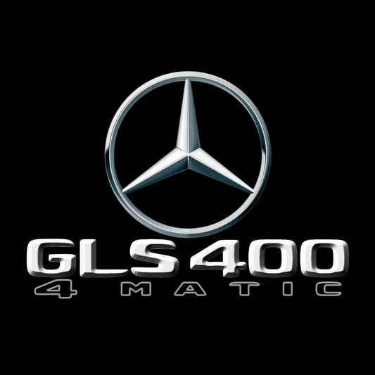 MERCEDES BENZ GLS 400 LOGO PROJECTOR LIGHTS  (quantity 1 = 1 sets/2 door lights)Nr.03f035