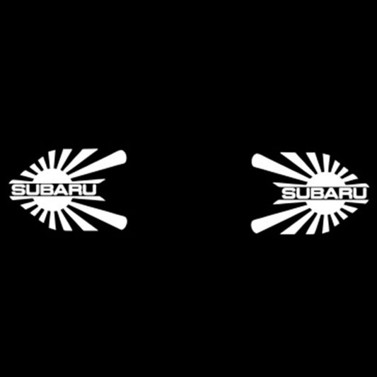 SUBARU ORIGINAL LOGO PROJECROTR LIGHTS (quantity 1 = 1 sets/2 door lights) Nr.10