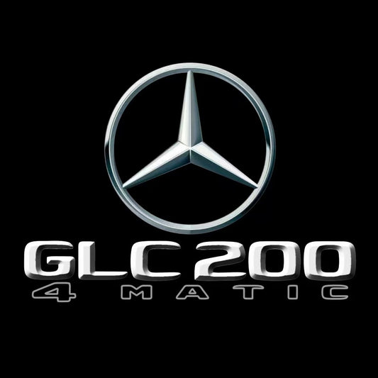 MERCEDES BENZ GLC 200 LOGO PROJECTOR LIGHTS  (quantity 1 = 1 sets/2 door lights)Nr.03f035