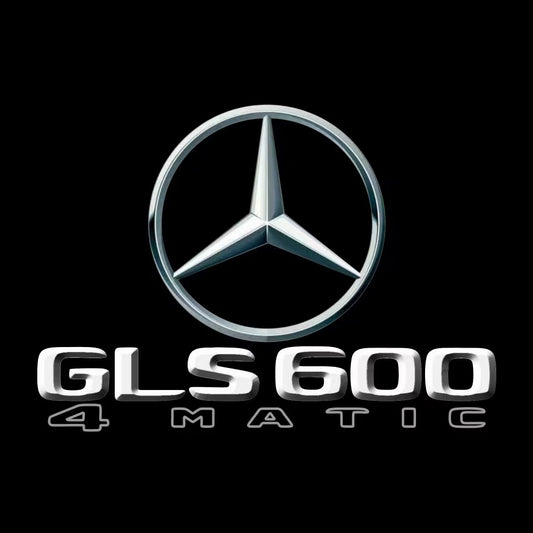 MERCEDES BENZ GLS 600 LOGO PROJECTOR LIGHTS  (quantity 1 = 1 sets/2 door lights)Nr.03f047