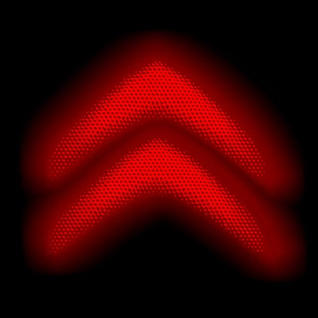 CITROËN Original   LOGO PROJECTOT LIGHTS (quantity 1 = 1 sets/2 door lights) Nr.6024q0t0157