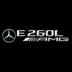 MERCEDES BENZ E 260L AMG LOGO PROJECTOT LIGHTS  (quantity 1 = 1 sets/2 door lights)Nr.03f026