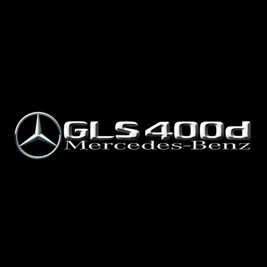 MERCEDES BENZ GLS 400d LOGO PROJECTOR LIGHTS  (quantity 1 = 1 sets/2 door lights)Nr.03f037