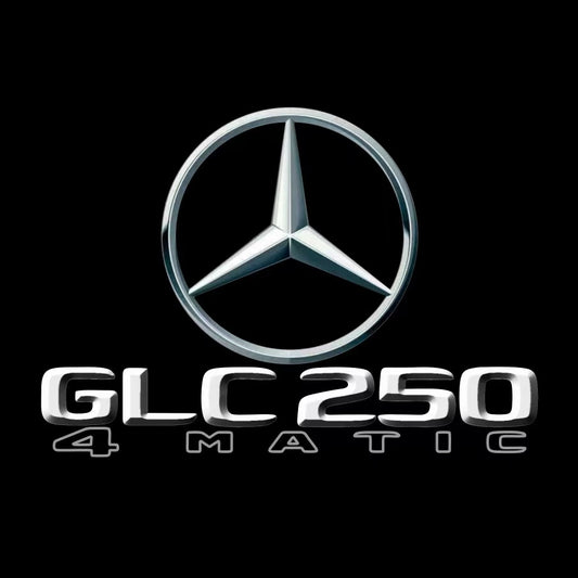 MERCEDES BENZ GLC 250 LOGO PROJECTOR LIGHTS  (quantity 1 = 1 sets/2 door lights)Nr.03f041