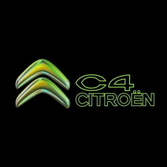 CITROËN  C4   LOGO PROJECTOT LIGHTS (quantity 1 = 1 sets/2 door lights) Nr.6024q0t0149