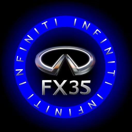 INFINITI  FX35 LOGO PROJECROTR LIGHTS  (quantity 1 = 1 sets/2 door lights)Nr.74A69