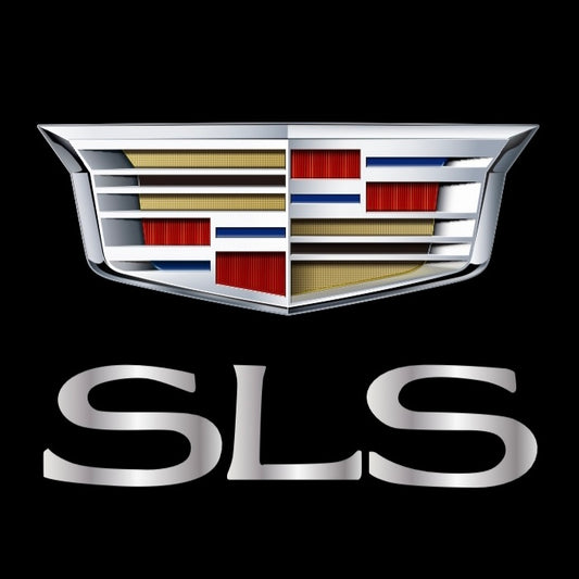 CADILLAC SLS LOGO PROJECTOT LIGHTS Nr.9739 (quantity 1 = 2 Logo Films /2 door lights）