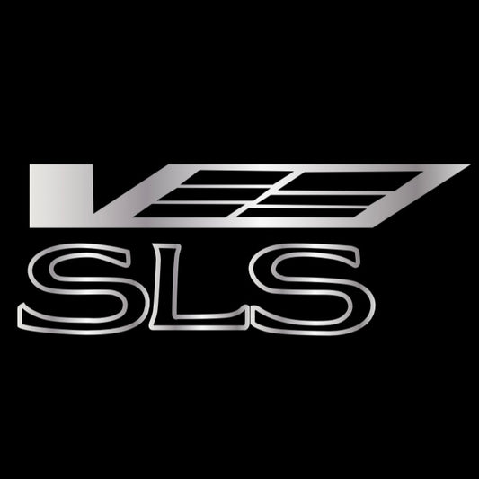 CADILLAC SLS LOGO PROJECTOT LIGHTS Nr.9764 (quantity 1 = 2 Logo Films /2 door lights）