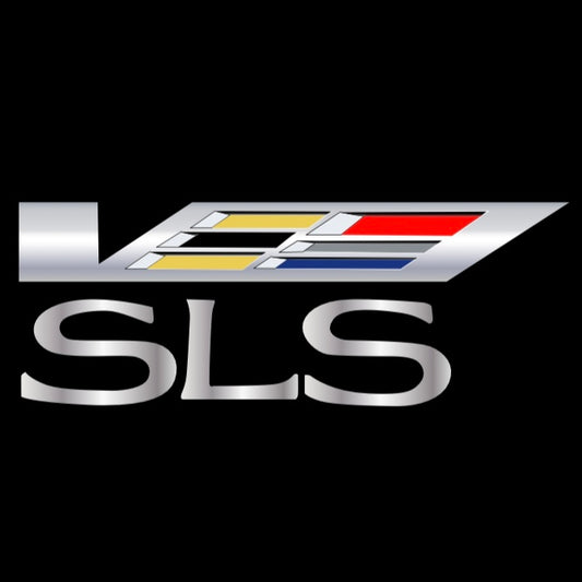 CADILLAC SLS LOGO PROJECTOT LIGHTS Nr.9754 (quantity 1 = 2 Logo Films /2 door lights）