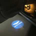 Aston Martin  ORIGINAL LOGO PROJECROTR LIGHTS Nr.0AA1 (quantity 1 = 1 sets/2 door lights)