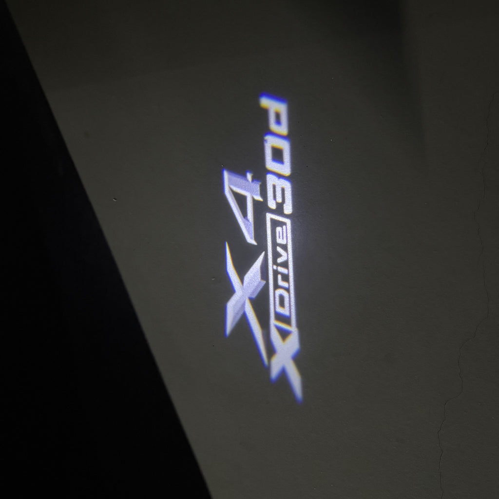 BMW X4 X DRIVE 30d LOGO PROJECTOT LIGHTS (quantity 1 = 1 sets/2 door lights) Nr.6024q0t033