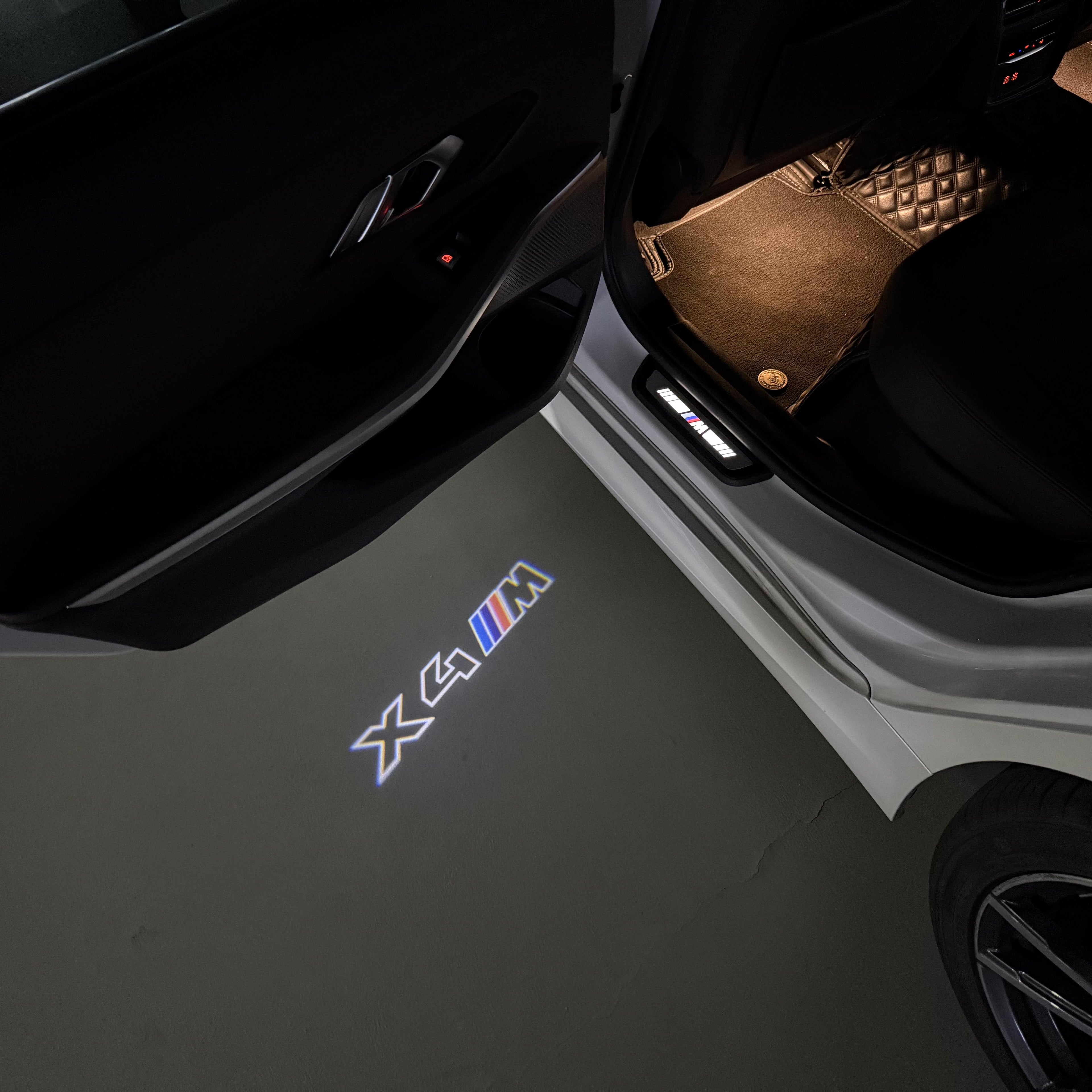 BMW  X4M LOGO PROJECTOT LIGHTS (quantity 1 = 1 sets/2 door lights) Nr.6024q0t041