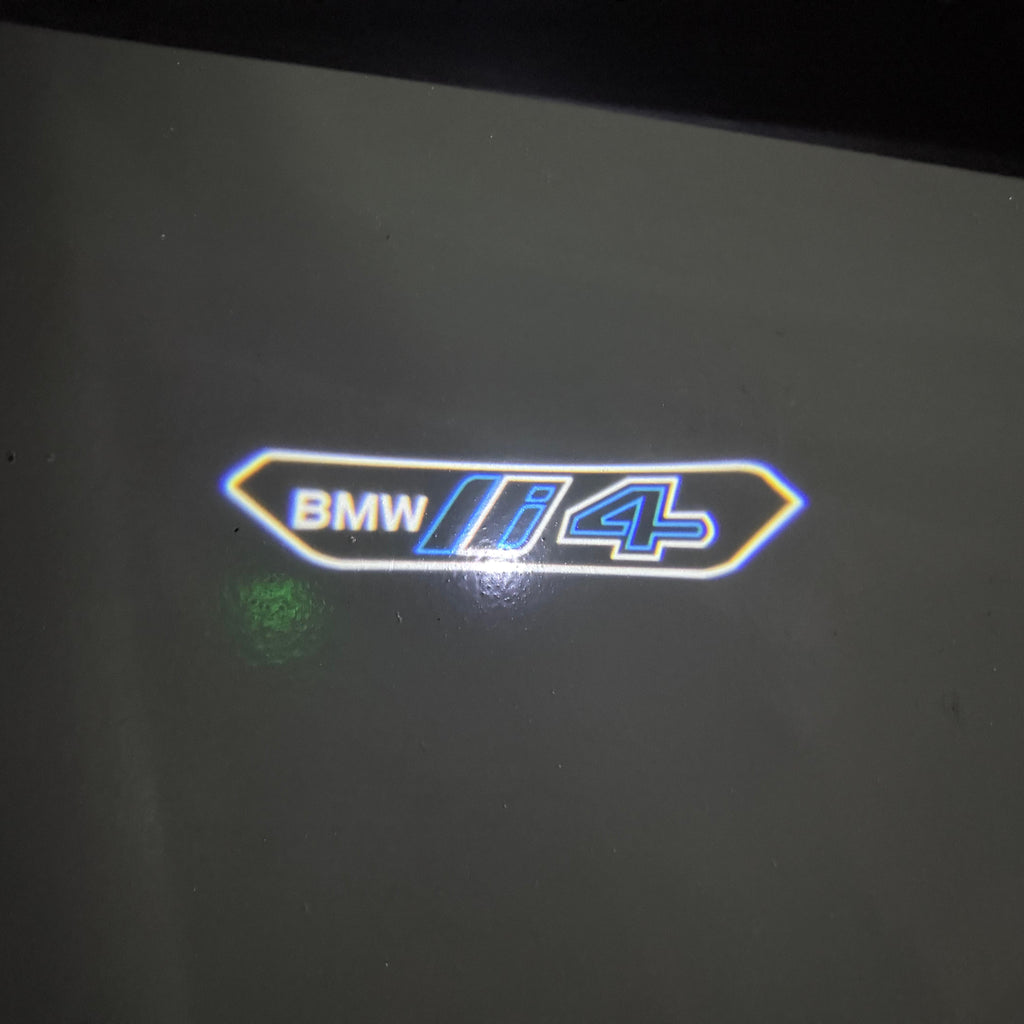 LUCES DE PROYECTOR DEL LOGOTIPO BMW M3 Nr.24 (cantidad 1 = 1 juegos / 2 luces de puerta)