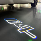 ÉCLAIRAGE DE PROJECTEUR BMW M3 LOGO Nr.24 (quantité 1 = 1 jeux / 2 feux de porte)