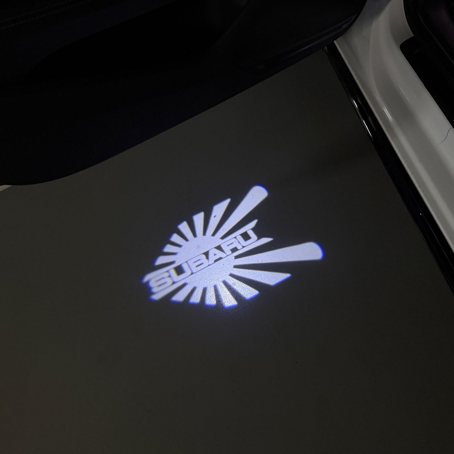 SUBARU ORIGINAL LOGO PROJECROTR LIGHTS (quantity 1 = 1 sets/2 door lights) Nr.10