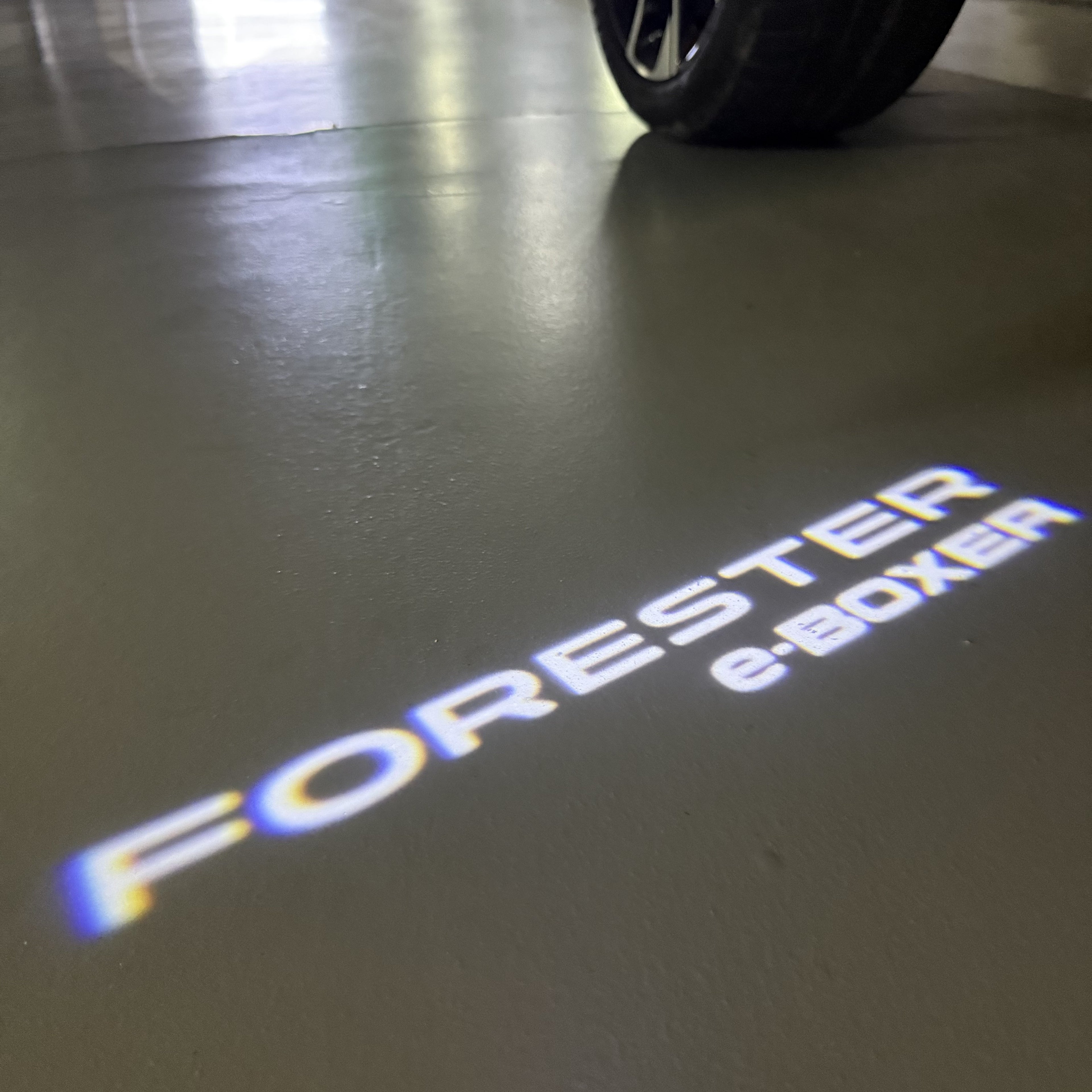 SUBARU FORESTER LOGO PROJECROTR LIGHTS (quantity 1 = 1 sets/2 door lights) Nr.03A28