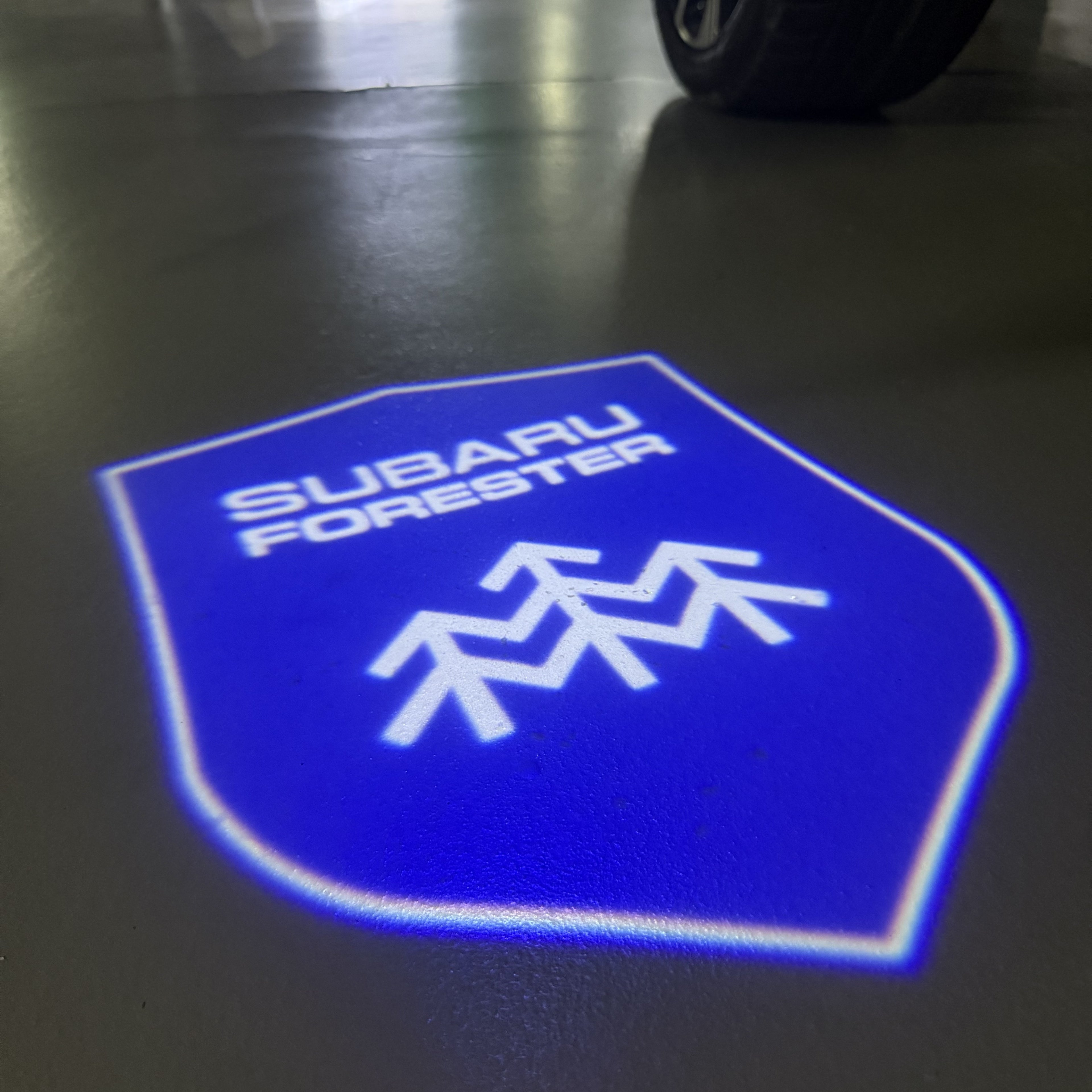 SUBARU FORESTER LOGO PROJECROTR LIGHTS (quantity 1 = 1 sets/2 door lights) Nr.03A30