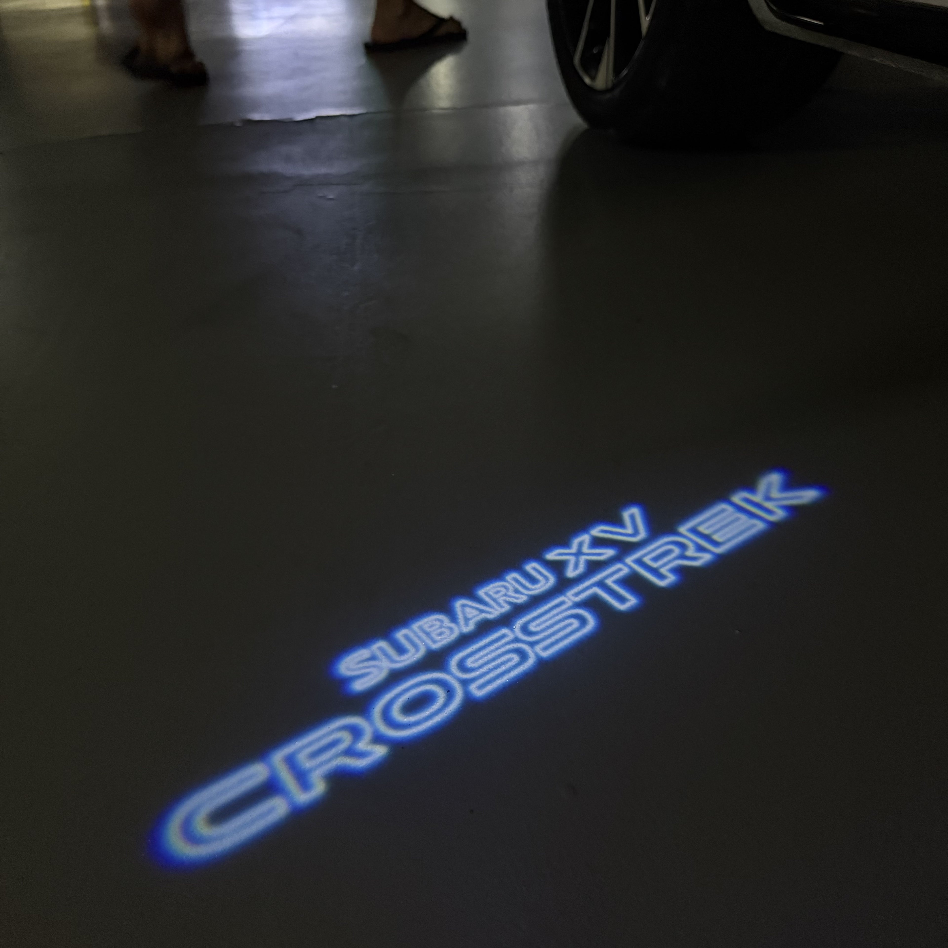 SUBARU CROSSTREK LOGO PROJECROTR LIGHTS (quantity 1 = 1 sets/2 door lights) Nr.03A39