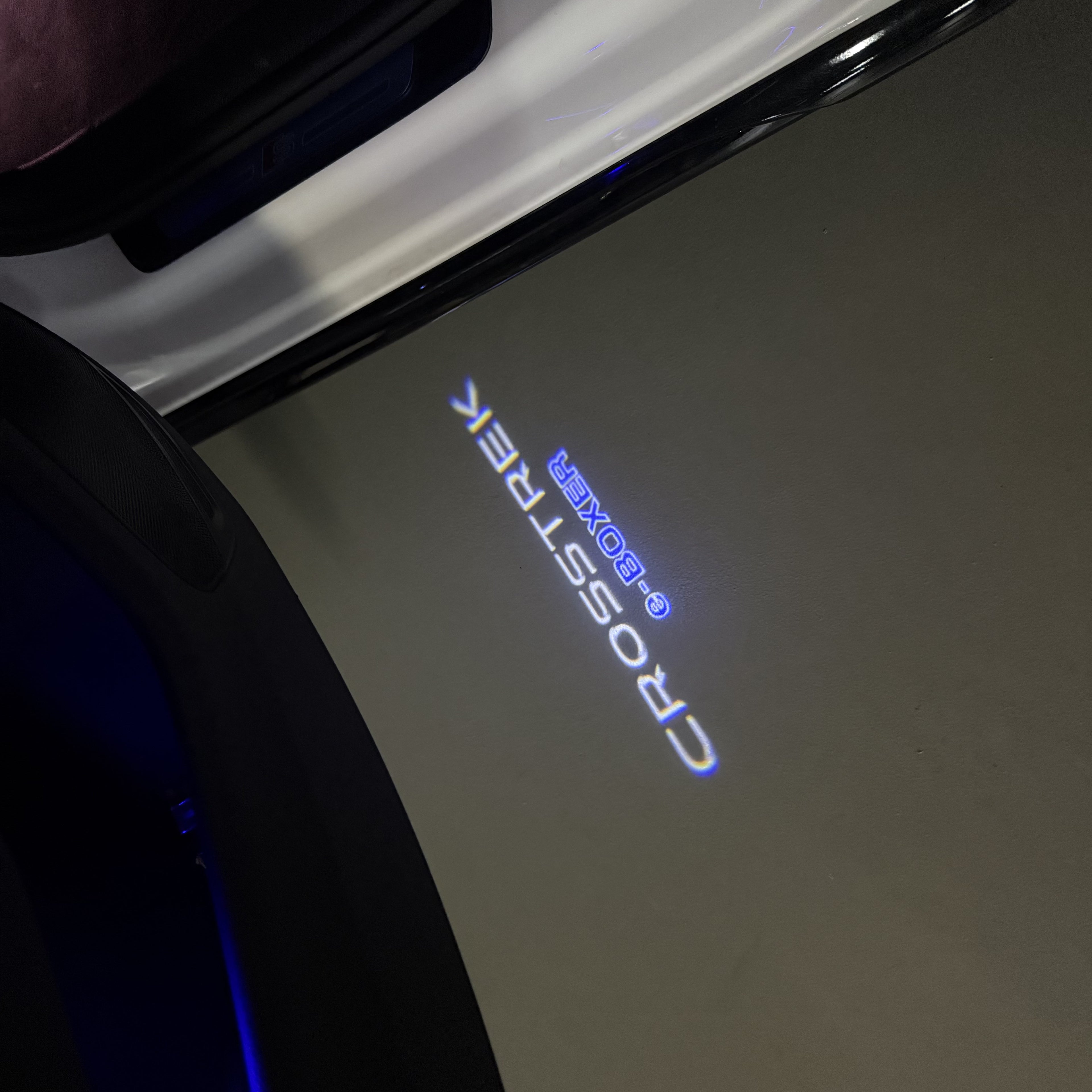 SUBARU CROSSTREK LOGO PROJECROTR LIGHTS (quantity 1 = 1 sets/2 door lights) Nr.03A42