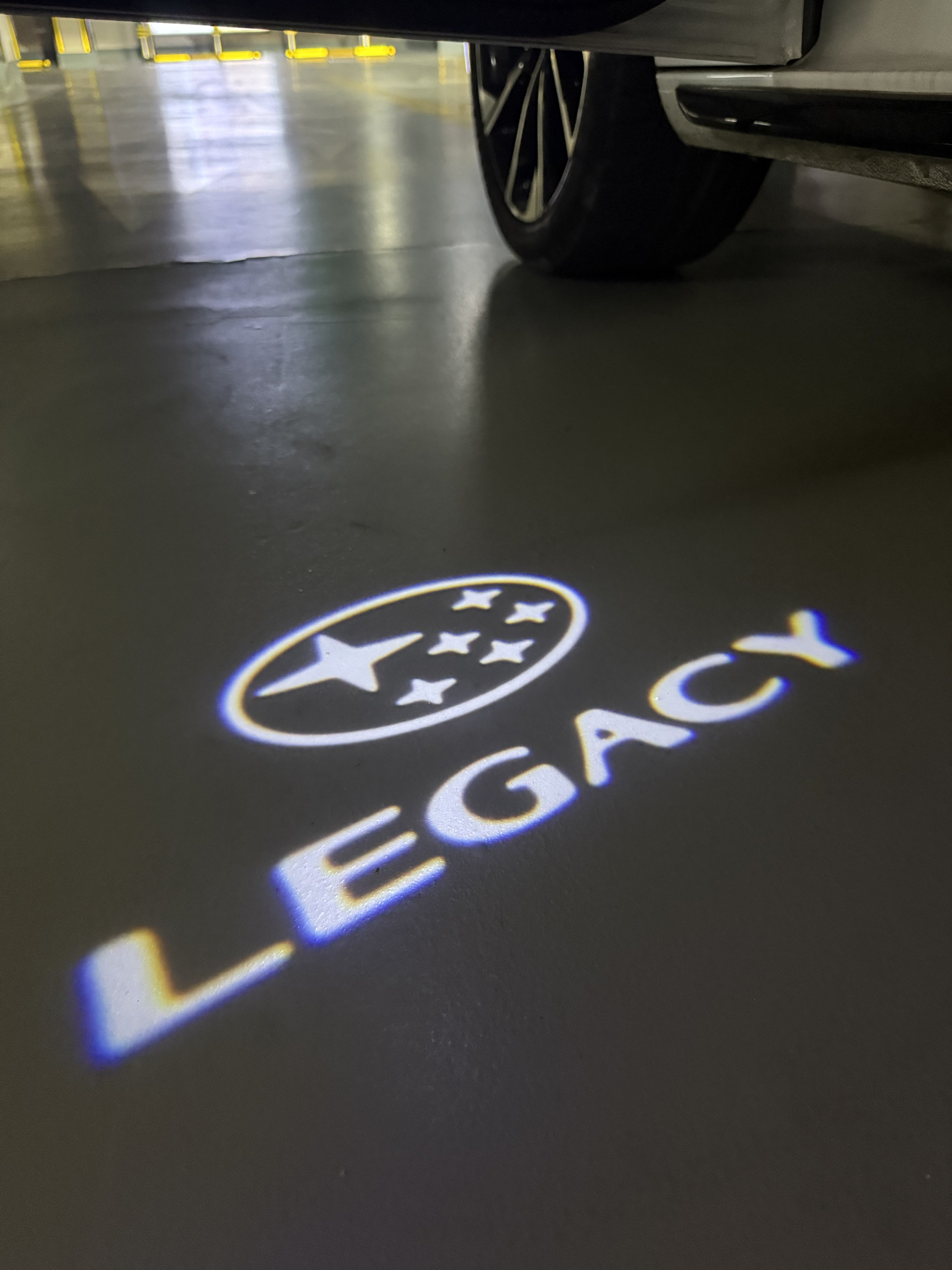 SUBARU LEGACY LOGO PROJECROTR LIGHTS (quantity 1 = 1 sets/2 door lights) Nr.03A37