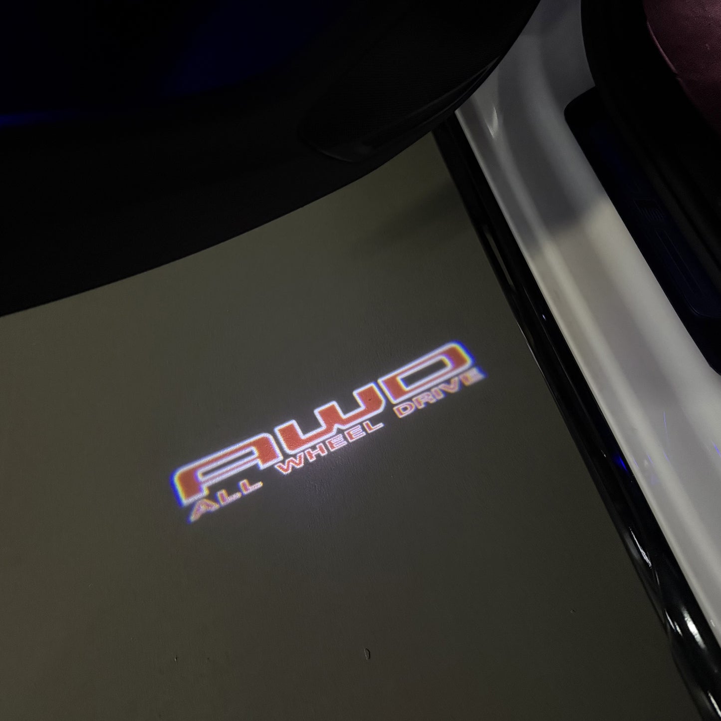 SUBARU AWD LOGO PROJECROTR LIGHTS (quantity 1 = 1 sets/2 door lights) Nr.03A56