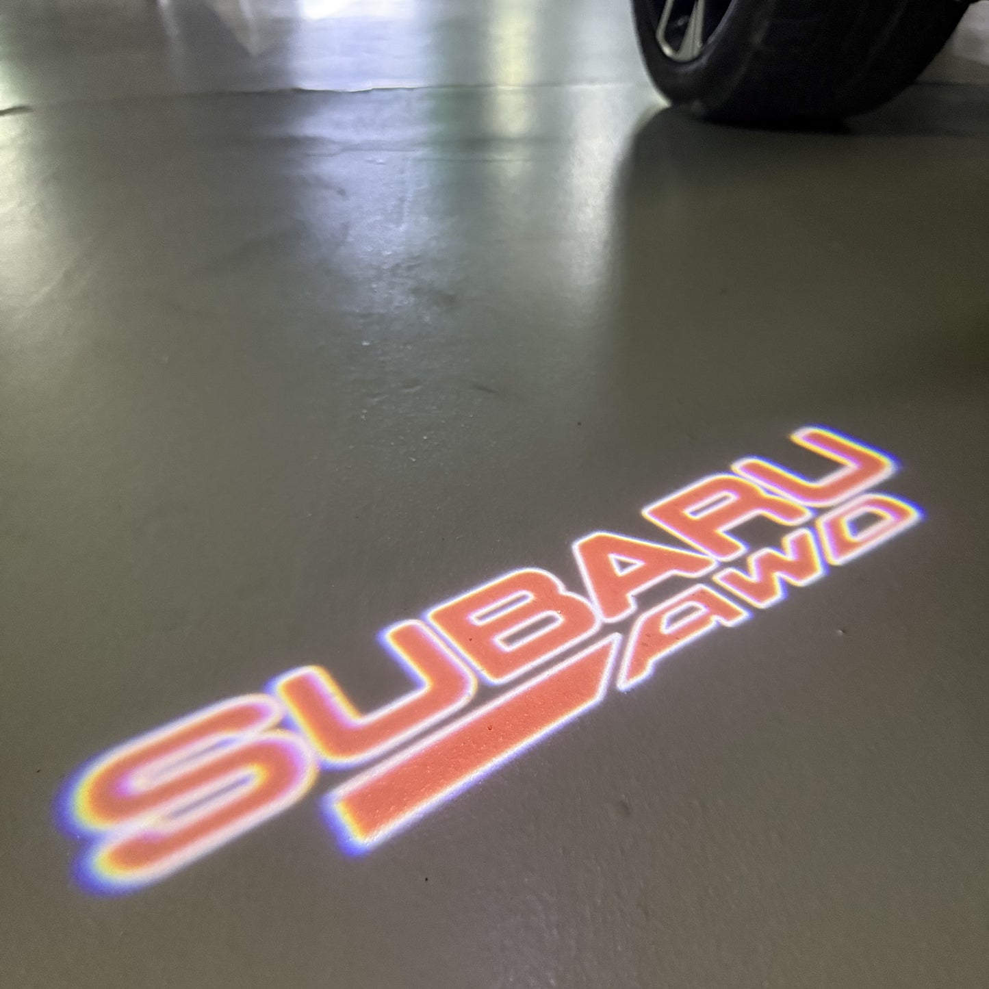 SUBARU AWD LOGO PROJECROTR LIGHTS (quantity 1 = 1 sets/2 door lights) Nr.03A55