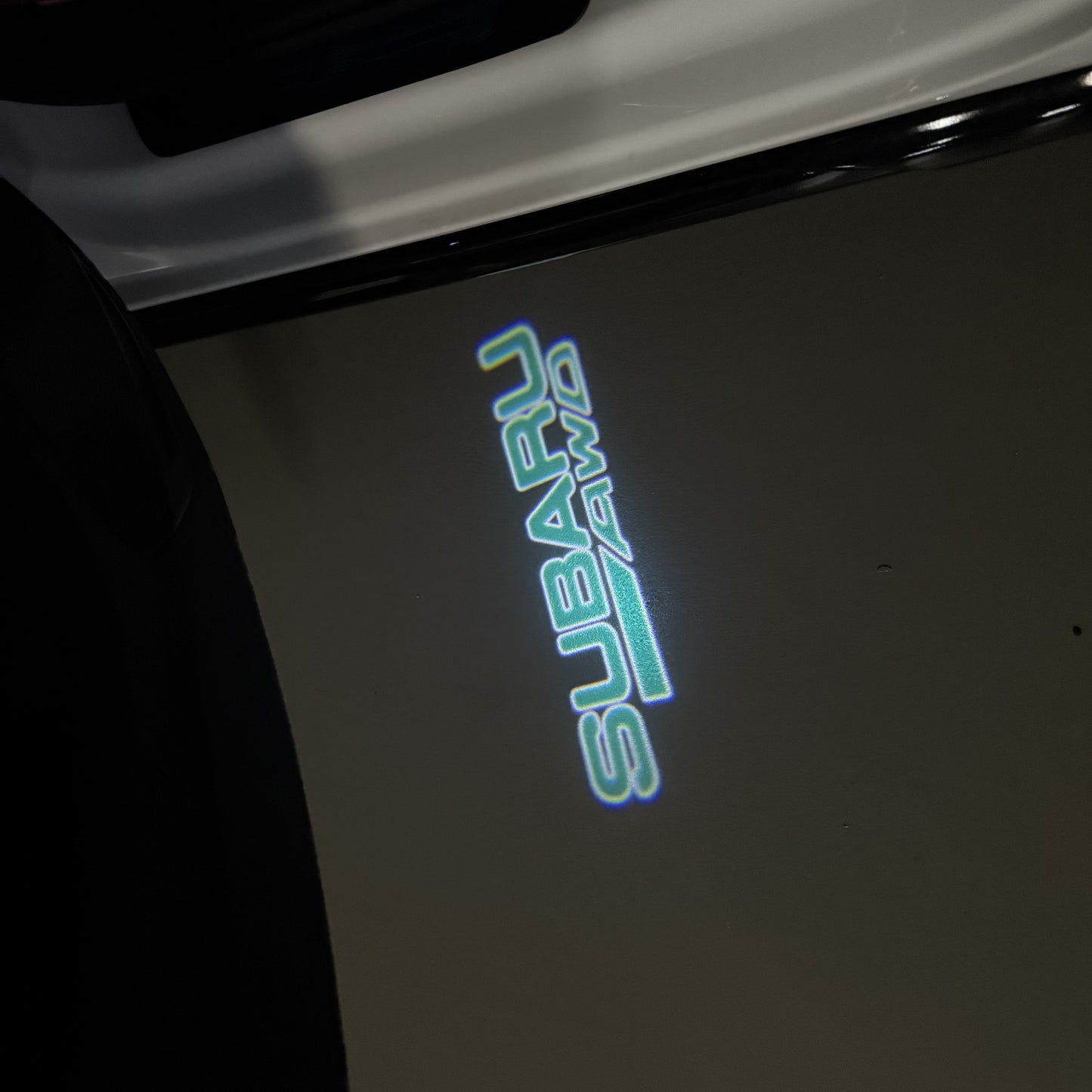 SUBARU AWD LOGO PROJECROTR LIGHTS (quantity 1 = 1 sets/2 door lights) Nr.03A57