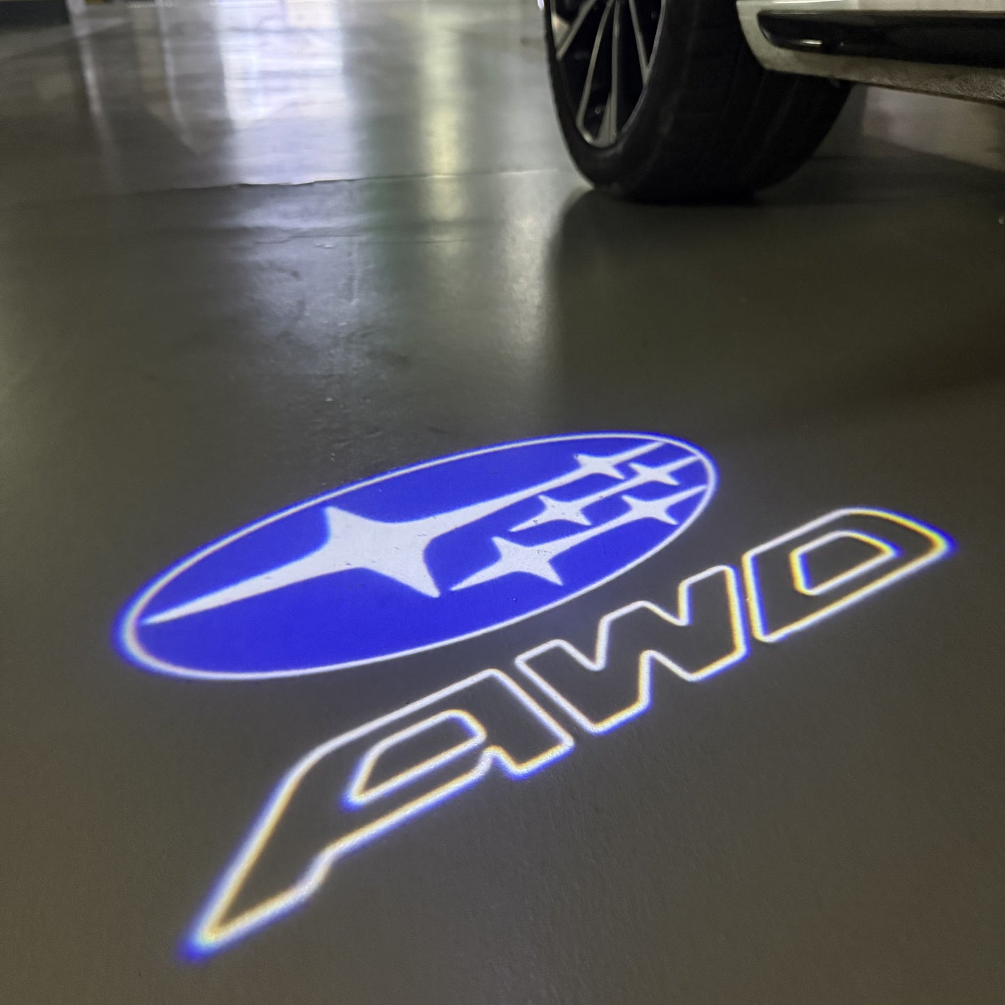 SUBARU AWD LOGO PROJECROTR LIGHTS (quantity 1 = 1 sets/2 door lights) Nr.03A59